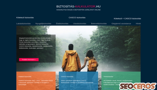 biztositas-kalkulator.hu desktop előnézeti kép