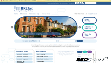 bkltax.co.uk desktop vista previa