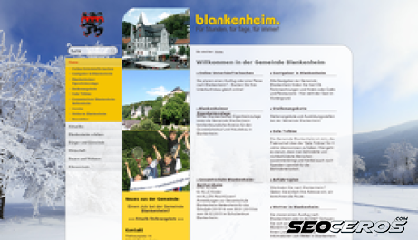 blankenheim.de desktop előnézeti kép