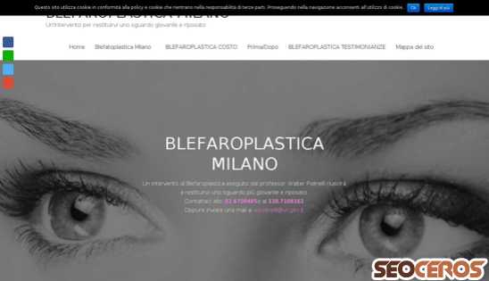 blefaroplastica-milano.com desktop förhandsvisning