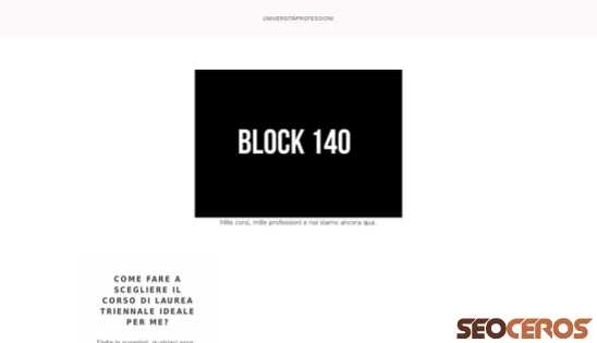 block140blog.com desktop förhandsvisning