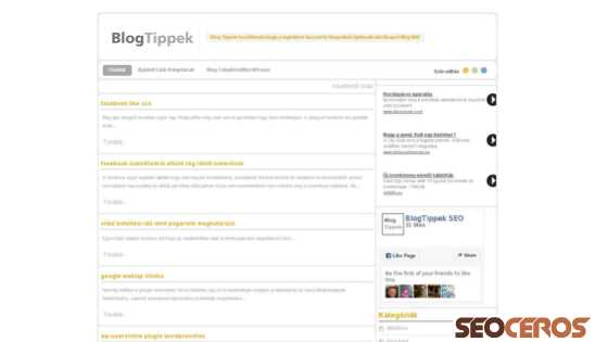 blogtippek.info desktop Vorschau