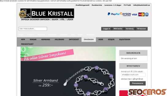 bluekristall.se desktop náhľad obrázku