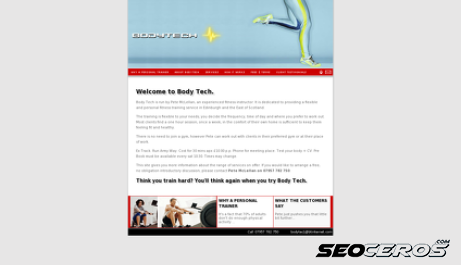 bodytechnician.co.uk desktop förhandsvisning
