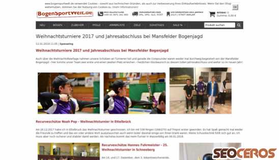 bogensportwelt.de/Weihnachtsturniere-2017-und-Jahresabschluss-bei-Mansfelder-Bogenjagd desktop previzualizare