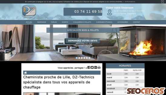 bois-pellet.fr desktop förhandsvisning