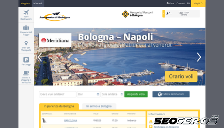 bologna-airport.it desktop obraz podglądowy