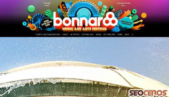 bonnaroo.com desktop förhandsvisning