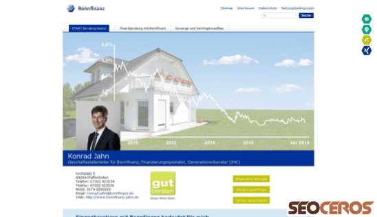 bonnfinanz-jahn.de desktop náhľad obrázku