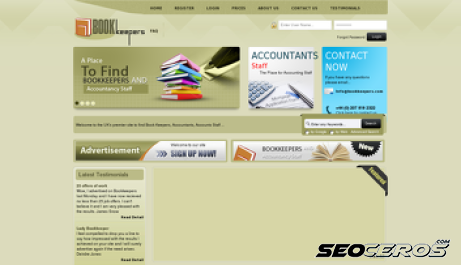 bookkeepers.co.uk desktop náhled obrázku