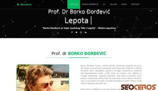 borko-djordjevic.me desktop náhľad obrázku