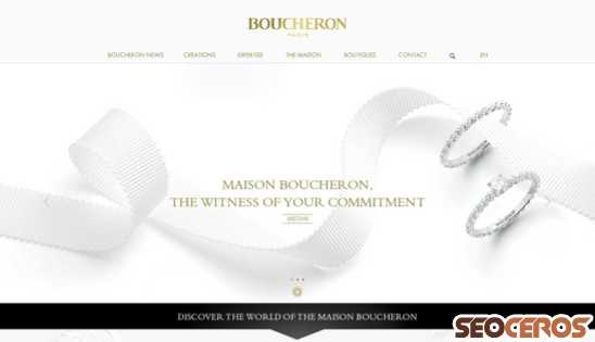 boucheron.com desktop előnézeti kép