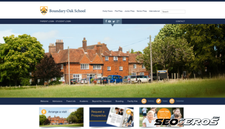 boundaryoak.co.uk desktop előnézeti kép