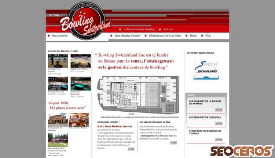 bowlingswiss.ch desktop náhled obrázku