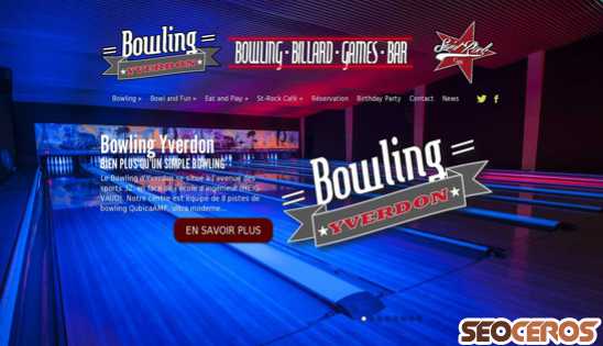 bowlingyverdon.ch desktop förhandsvisning