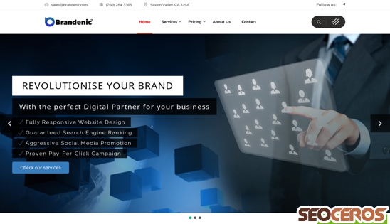 brandenic.com desktop náhľad obrázku