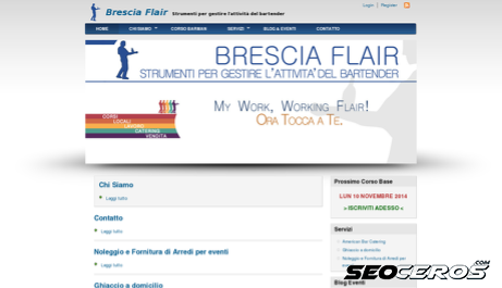 bresciaflair.it desktop Vista previa