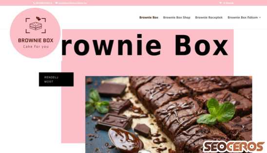 browniebox.hu desktop förhandsvisning