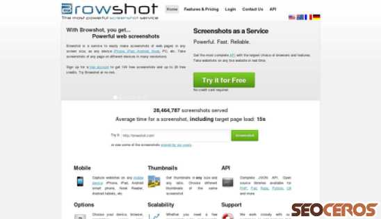 browshot.com desktop előnézeti kép