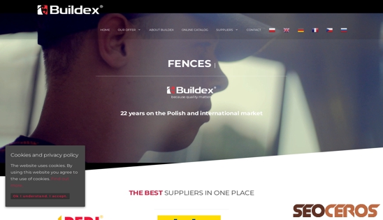 buildex.com.pl desktop förhandsvisning