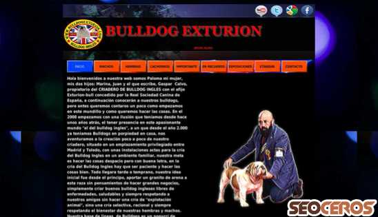 bulldogexturion.com desktop náhľad obrázku