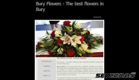 buryinbloom.co.uk desktop prikaz slike