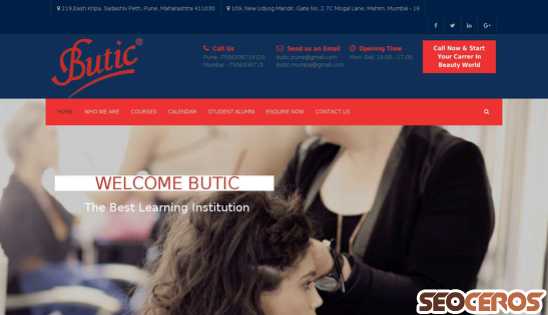 butic.com desktop előnézeti kép
