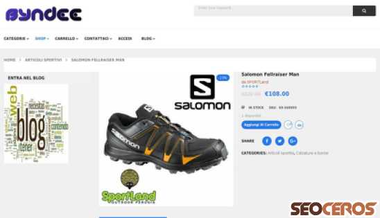 byndee.com/negozio/salomon-fellraiser-man-3 desktop náhľad obrázku