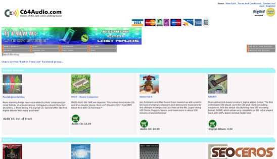 c64audio.com desktop náhled obrázku