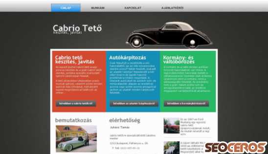 cabrio-teto.hu desktop előnézeti kép