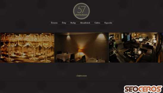 cafe57.hu desktop náhľad obrázku