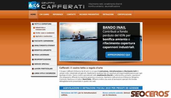cafferati.it desktop előnézeti kép