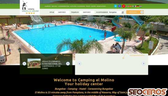 campingelmolino.com desktop náhled obrázku