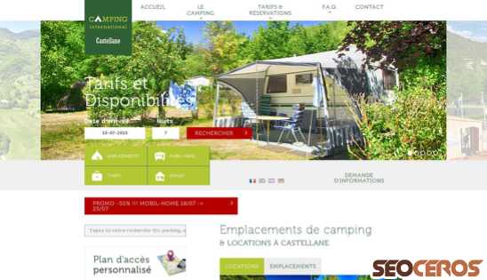 campinginternational.fr desktop náhľad obrázku