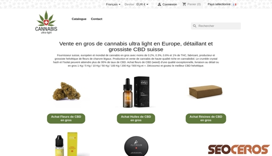 cannabis-ultra-light.com/fr desktop प्रीव्यू 