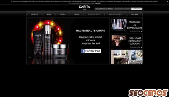 carita.fr desktop náhľad obrázku