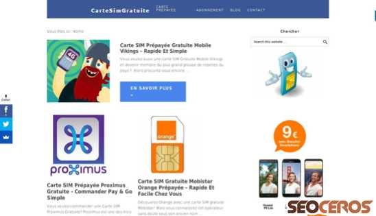 cartesimgratuite.be desktop náhľad obrázku