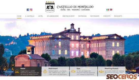 castellomontaldotorino.it desktop náhľad obrázku