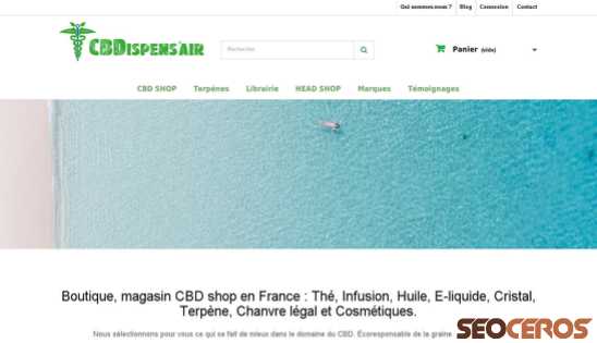 cbdispens-air.fr desktop náhľad obrázku