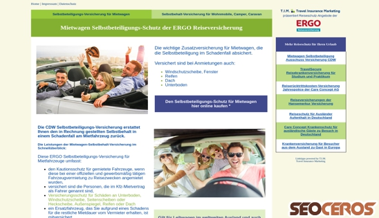 cdw-selbstbeteiligung-versicherung.de/mietwagen-selbstbeteiligungs-schutz.html desktop vista previa