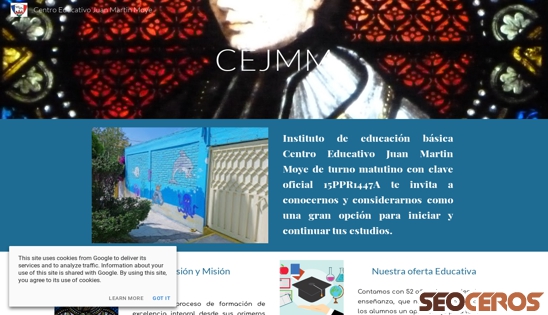 ceedujmm.com.mx desktop előnézeti kép