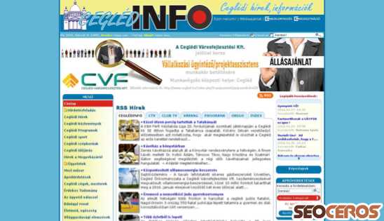 cegledinfo.hu desktop náhľad obrázku