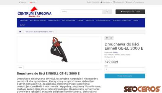 centrumtargowa.pl/sklep/index.php?route=product/product&product_id=626 desktop preview
