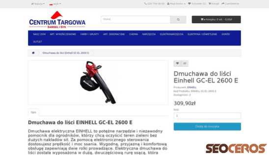 centrumtargowa.pl/sklep/index.php?route=product/product&product_id=625 desktop preview