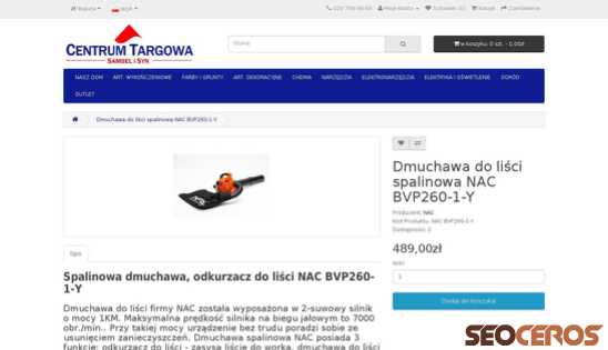 centrumtargowa.pl/sklep/index.php?route=product/product&product_id=627 desktop preview