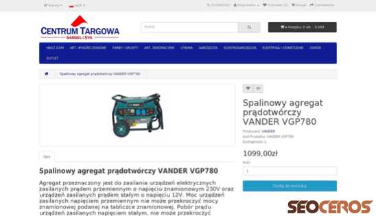 centrumtargowa.pl/sklep/index.php?route=product/product&product_id=678 desktop preview