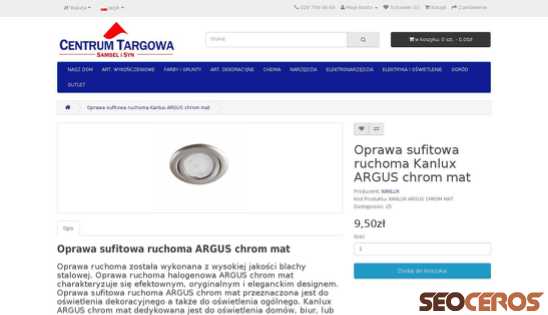 centrumtargowa.pl/sklep/index.php?route=product/product&product_id=473 desktop preview