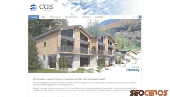 cgs-immobilier.ch desktop előnézeti kép