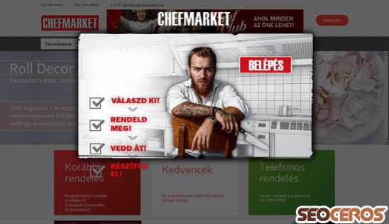 chefmarket.hu desktop náhled obrázku