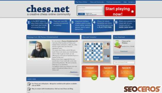 chess.net desktop Vorschau